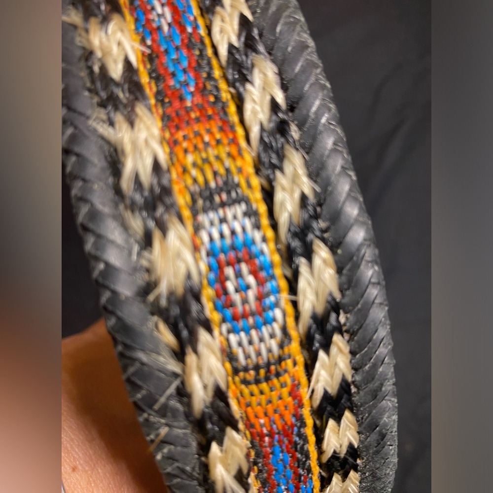 Nocona Woven Leather Belt
